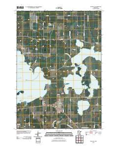 Nicollet Minnesota Historical topographic map, 1:24000 scale, 7.5 X 7.5 Minute, Year 2010