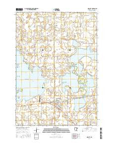 Nicollet Minnesota Current topographic map, 1:24000 scale, 7.5 X 7.5 Minute, Year 2016