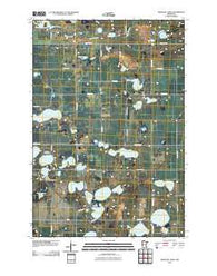 Niemackl Lakes Minnesota Historical topographic map, 1:24000 scale, 7.5 X 7.5 Minute, Year 2010