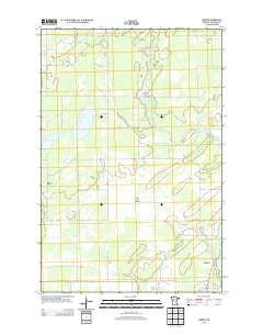 Nimrod Minnesota Historical topographic map, 1:24000 scale, 7.5 X 7.5 Minute, Year 2013