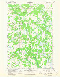 Nimrod SW Minnesota Historical topographic map, 1:24000 scale, 7.5 X 7.5 Minute, Year 1969