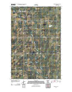 Nimrod SW Minnesota Historical topographic map, 1:24000 scale, 7.5 X 7.5 Minute, Year 2010