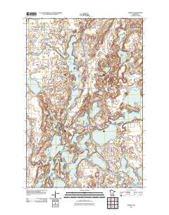 Nisswa Minnesota Historical topographic map, 1:24000 scale, 7.5 X 7.5 Minute, Year 2011