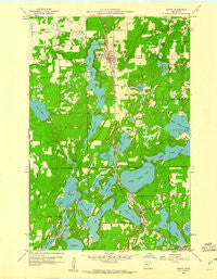 Nisswa Minnesota Historical topographic map, 1:24000 scale, 7.5 X 7.5 Minute, Year 1959