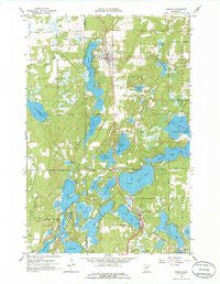 Nisswa Minnesota Historical topographic map, 1:24000 scale, 7.5 X 7.5 Minute, Year 1959