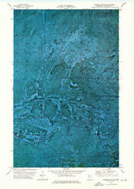 Norman Lake NE Minnesota Historical topographic map, 1:24000 scale, 7.5 X 7.5 Minute, Year 1973