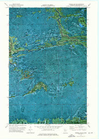 Norman Lake SE Minnesota Historical topographic map, 1:24000 scale, 7.5 X 7.5 Minute, Year 1973