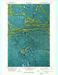 Norman Lake SW Minnesota Historical topographic map, 1:24000 scale, 7.5 X 7.5 Minute, Year 1973