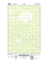 Norman Lake NE Minnesota Historical topographic map, 1:24000 scale, 7.5 X 7.5 Minute, Year 2013