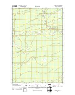 Norman Lake SE Minnesota Historical topographic map, 1:24000 scale, 7.5 X 7.5 Minute, Year 2013