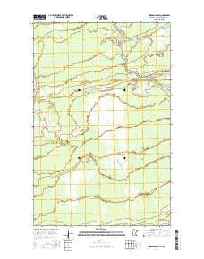 Norman Lake SE Minnesota Current topographic map, 1:24000 scale, 7.5 X 7.5 Minute, Year 2016