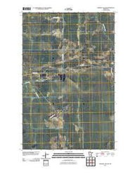 Norman Lake SW Minnesota Historical topographic map, 1:24000 scale, 7.5 X 7.5 Minute, Year 2010