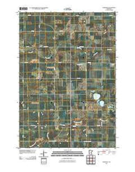 Normania Minnesota Historical topographic map, 1:24000 scale, 7.5 X 7.5 Minute, Year 2010
