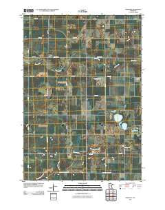 Normania Minnesota Historical topographic map, 1:24000 scale, 7.5 X 7.5 Minute, Year 2010