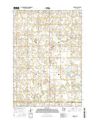 Normania Minnesota Current topographic map, 1:24000 scale, 7.5 X 7.5 Minute, Year 2016