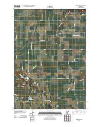 Norseland Minnesota Historical topographic map, 1:24000 scale, 7.5 X 7.5 Minute, Year 2010