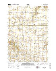 Norseland Minnesota Current topographic map, 1:24000 scale, 7.5 X 7.5 Minute, Year 2016