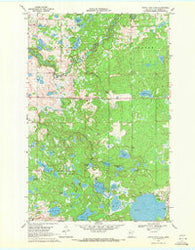 North Twin Lake Minnesota Historical topographic map, 1:24000 scale, 7.5 X 7.5 Minute, Year 1969