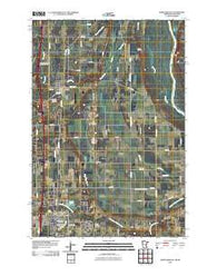 North Branch Minnesota Historical topographic map, 1:24000 scale, 7.5 X 7.5 Minute, Year 2010