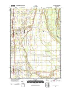 North Branch Minnesota Historical topographic map, 1:24000 scale, 7.5 X 7.5 Minute, Year 2013