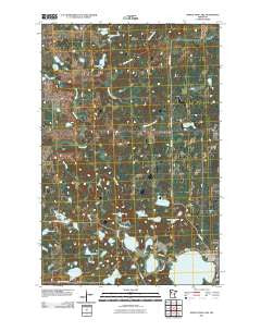 North Twin Lake Minnesota Historical topographic map, 1:24000 scale, 7.5 X 7.5 Minute, Year 2011