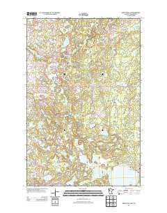 North Twin Lake Minnesota Historical topographic map, 1:24000 scale, 7.5 X 7.5 Minute, Year 2013