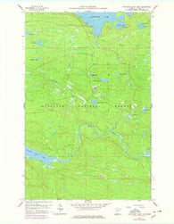 Northern Light Lake Minnesota Historical topographic map, 1:24000 scale, 7.5 X 7.5 Minute, Year 1959