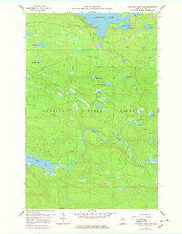 Northern Light Lake Minnesota Historical topographic map, 1:24000 scale, 7.5 X 7.5 Minute, Year 1959