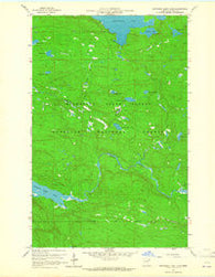 Northern Light Lake Minnesota Historical topographic map, 1:24000 scale, 7.5 X 7.5 Minute, Year 1959
