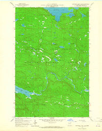 Northern Light Lake Minnesota Historical topographic map, 1:24000 scale, 7.5 X 7.5 Minute, Year 1959