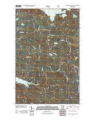 Northern Light Lake Minnesota Historical topographic map, 1:24000 scale, 7.5 X 7.5 Minute, Year 2011