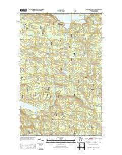 Northern Light Lake Minnesota Historical topographic map, 1:24000 scale, 7.5 X 7.5 Minute, Year 2013