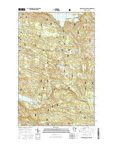 Northern Light Lake Minnesota Current topographic map, 1:24000 scale, 7.5 X 7.5 Minute, Year 2016
