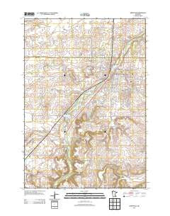 Northfield Minnesota Historical topographic map, 1:24000 scale, 7.5 X 7.5 Minute, Year 2013