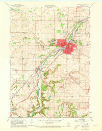 Northfield Minnesota Historical topographic map, 1:24000 scale, 7.5 X 7.5 Minute, Year 1960
