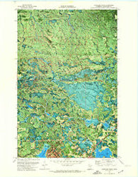 Northome North Minnesota Historical topographic map, 1:24000 scale, 7.5 X 7.5 Minute, Year 1971