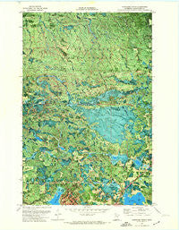 Northome North Minnesota Historical topographic map, 1:24000 scale, 7.5 X 7.5 Minute, Year 1971