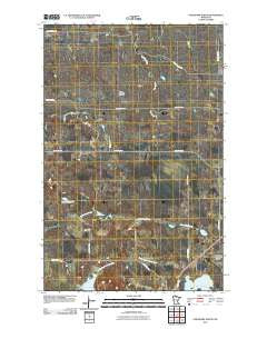 Northome North Minnesota Historical topographic map, 1:24000 scale, 7.5 X 7.5 Minute, Year 2010