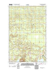 Northome North Minnesota Historical topographic map, 1:24000 scale, 7.5 X 7.5 Minute, Year 2013
