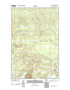 Northome North Minnesota Historical topographic map, 1:24000 scale, 7.5 X 7.5 Minute, Year 2013