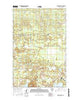 Northome North Minnesota Current topographic map, 1:24000 scale, 7.5 X 7.5 Minute, Year 2016