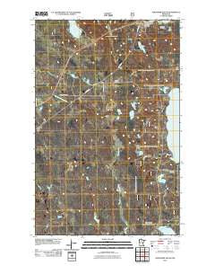 Northome South Minnesota Historical topographic map, 1:24000 scale, 7.5 X 7.5 Minute, Year 2011