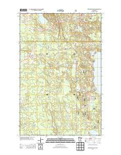 Northome South Minnesota Historical topographic map, 1:24000 scale, 7.5 X 7.5 Minute, Year 2013