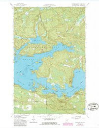 Norwegian Bay Minnesota Historical topographic map, 1:24000 scale, 7.5 X 7.5 Minute, Year 1964