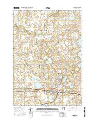Norwood Minnesota Current topographic map, 1:24000 scale, 7.5 X 7.5 Minute, Year 2016