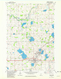 Norwood Minnesota Historical topographic map, 1:24000 scale, 7.5 X 7.5 Minute, Year 1981