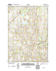 Nowthen Minnesota Historical topographic map, 1:24000 scale, 7.5 X 7.5 Minute, Year 2013