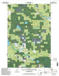 Nushka Lake Minnesota Historical topographic map, 1:24000 scale, 7.5 X 7.5 Minute, Year 1996