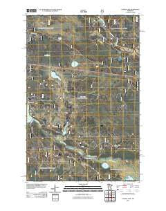 Nushka Lake Minnesota Historical topographic map, 1:24000 scale, 7.5 X 7.5 Minute, Year 2011