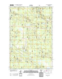 Nushka Lake Minnesota Historical topographic map, 1:24000 scale, 7.5 X 7.5 Minute, Year 2013
